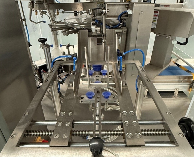 Dual-head powder + weigh-fill bag-filling packaging machine