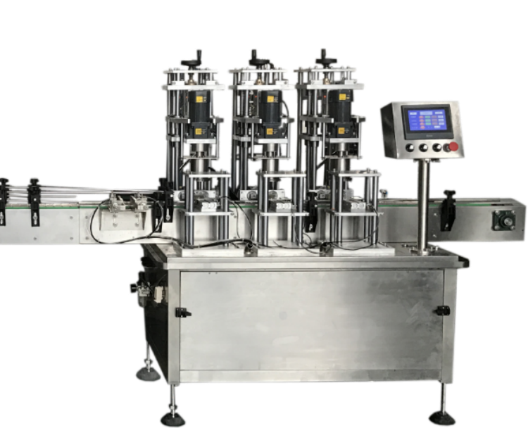 AT-XG-ZK Fully Automatic Vacuum Capping Machine